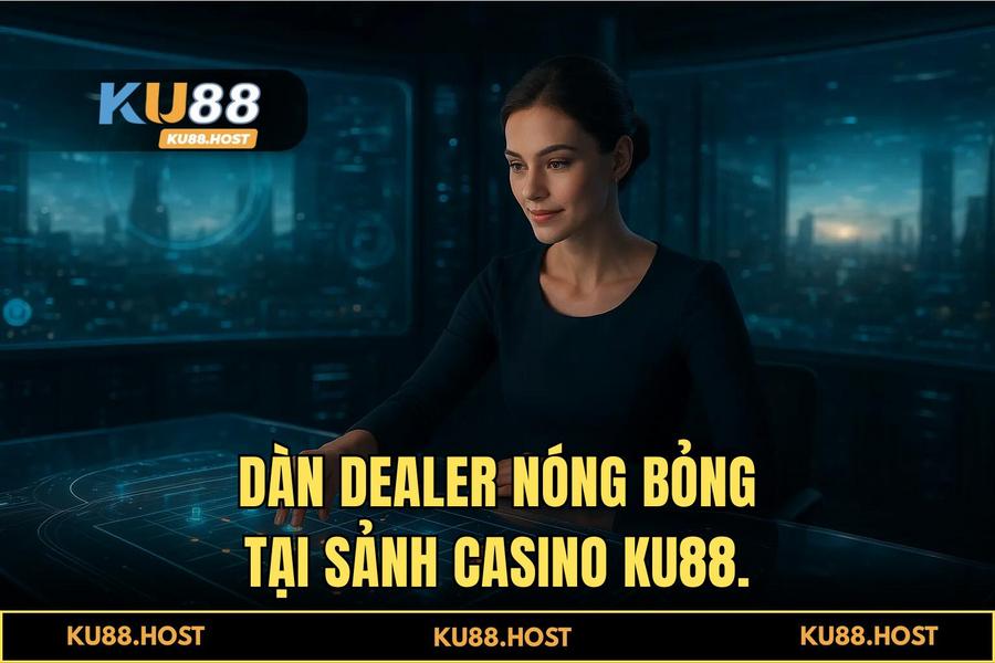 Công nghệ Live Streaming 8K và dàn Dealer nóng bỏng tại KU88